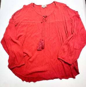 Rust Giggio Womens Top, XL