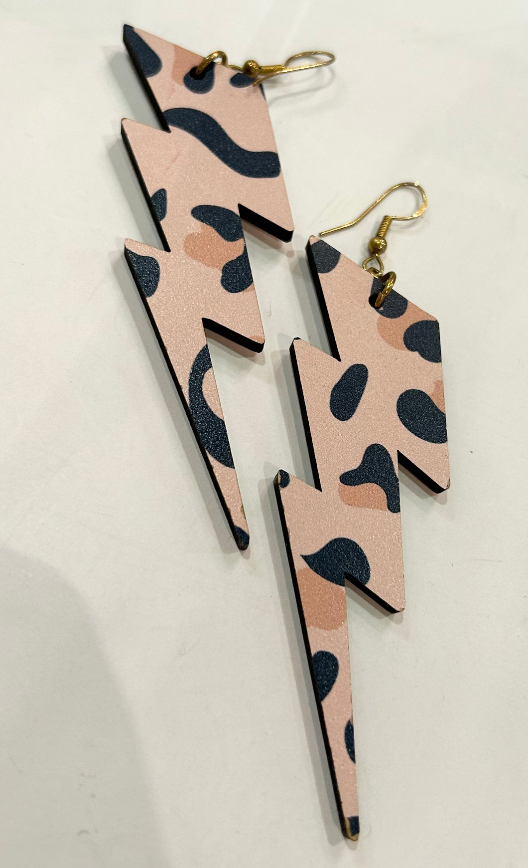 Blush Leopard Heather Hanson Earrings