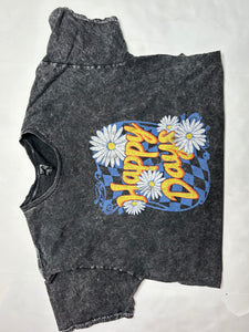 Black Sweet Claire Womens Graphic Tee, L/XL