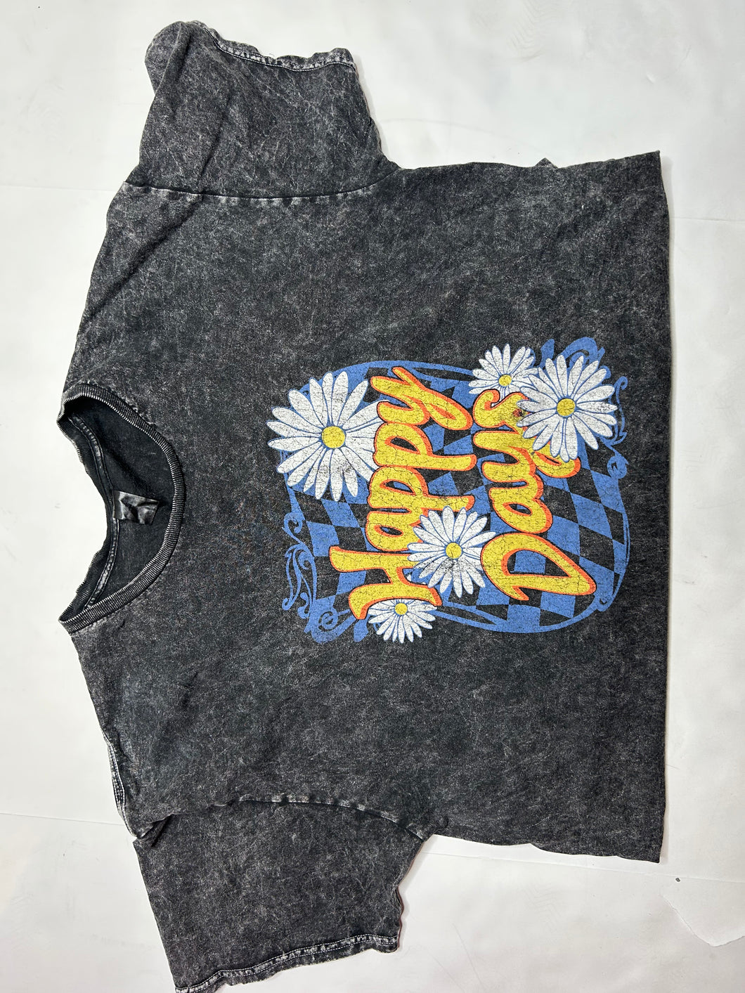 Black Sweet Claire Womens Graphic Tee, L/XL