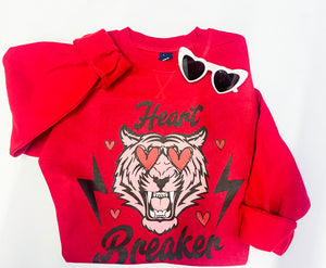 Heart Breaker Tiger Crewneck