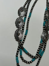 Load image into Gallery viewer, Turquoise/Silver Pink Bulldog Necklaces
