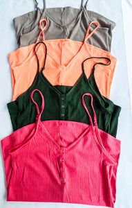 Ribbed button tanks