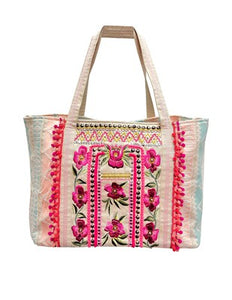 Beaded + Embroidered Totes