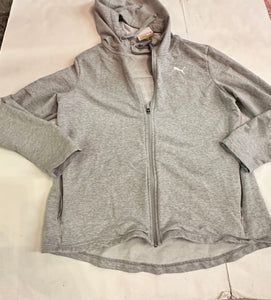 Gray puma Womens Jacket, XL