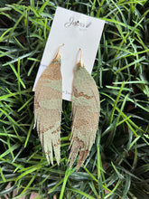 Load image into Gallery viewer, Jems by Jess Short Leather Feathers
