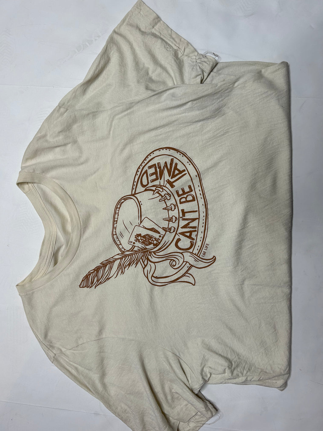 Ivory Pink Bulldog Womens Graphic Tee, 2XL