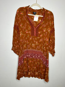 Rust Angie Womens Dress, Small