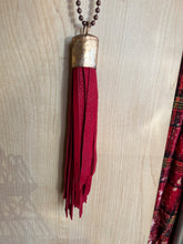 Load image into Gallery viewer, Jems by Jess Tassel Leather Necklaces
