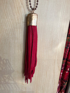 Jems by Jess Tassel Leather Necklaces