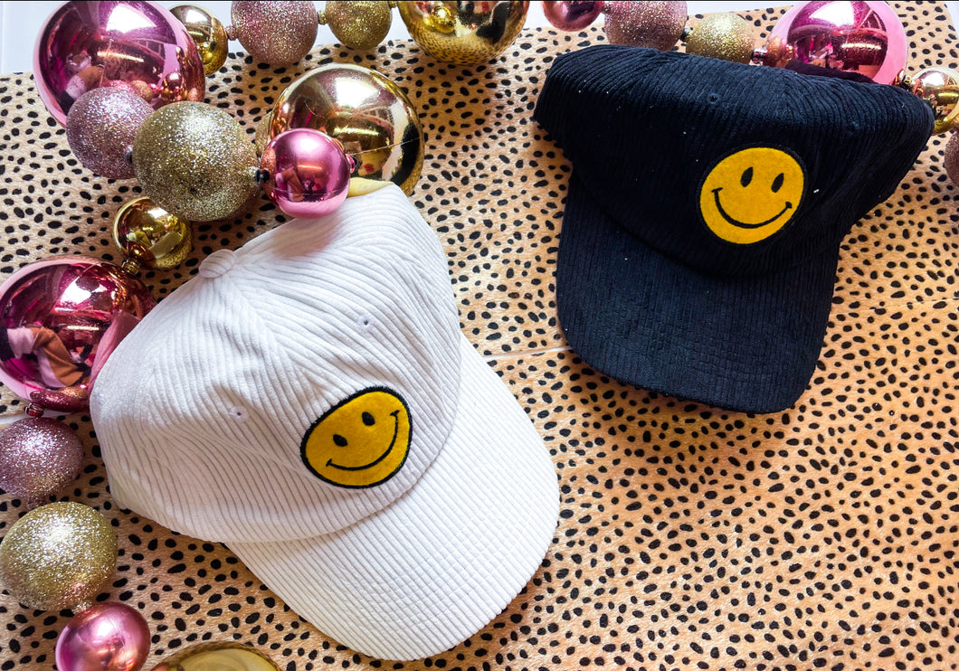 Smiley baseball hat