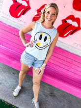 Load image into Gallery viewer, Light wash High rise distressed shorts
