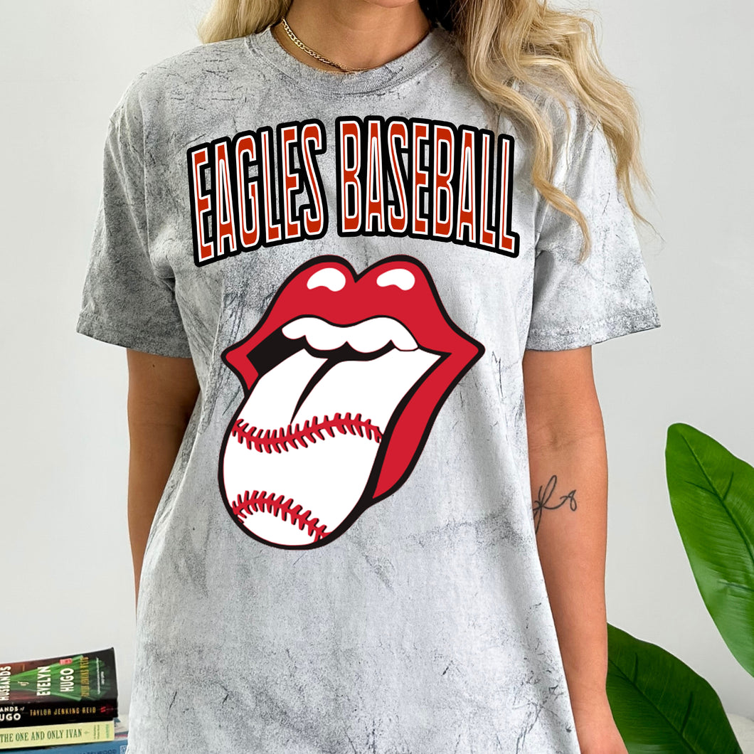 Baseball Mascot Tongue Tee