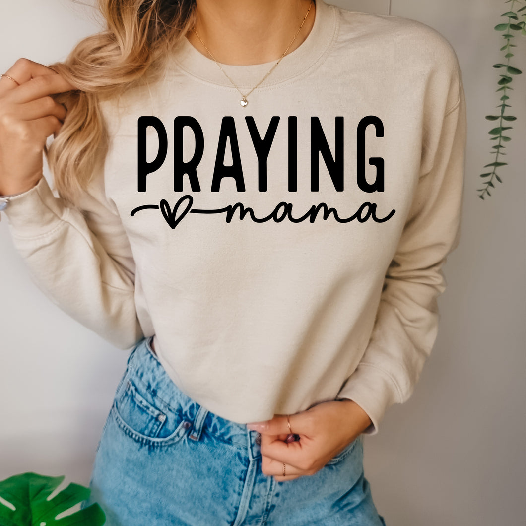 Praying Mama Crewneck