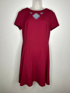 Maroon Apt.9 Womens Dress, 14W