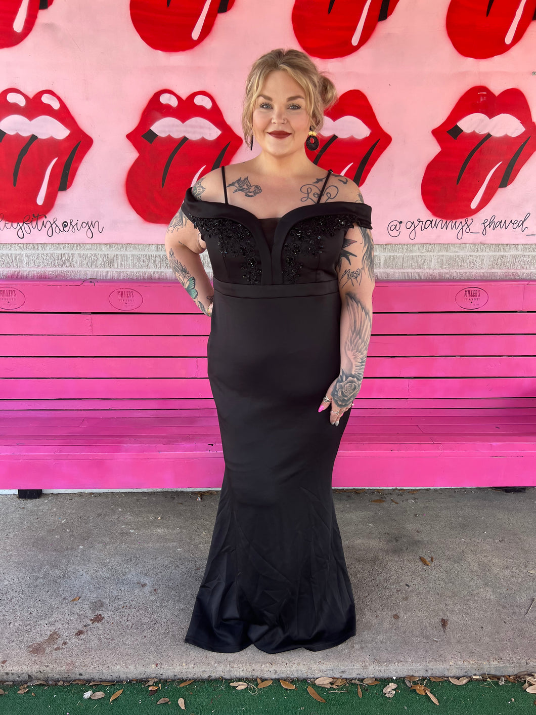 Black Shein Womens Dress, 4x