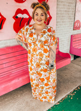 Load image into Gallery viewer, Boho floral maxi dress

