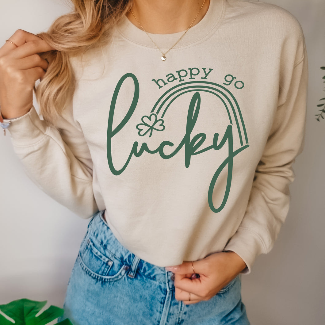 Happy Go Lucky Crewneck
