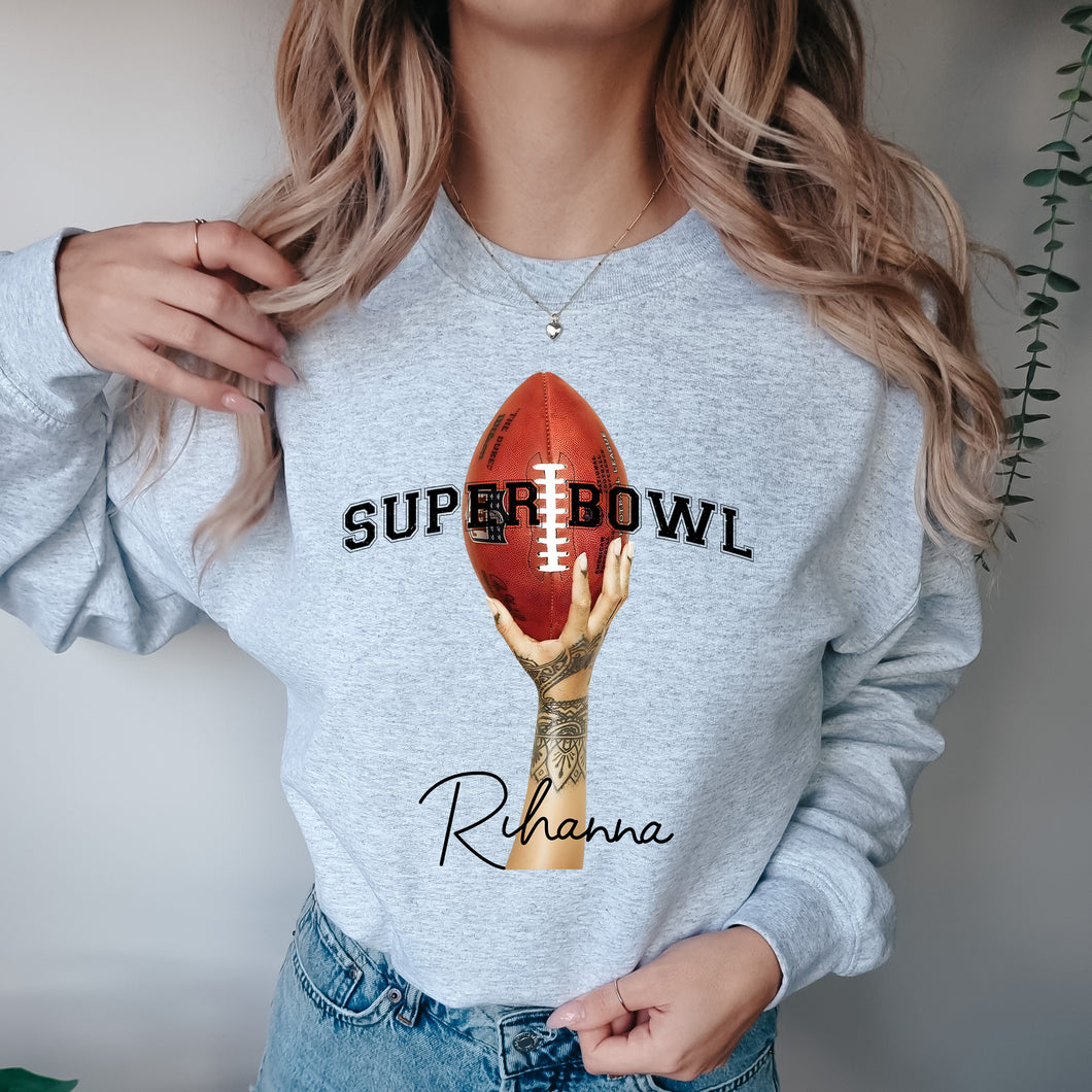 Super Bowl Rihanna  Crewneck
