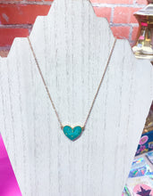 Load image into Gallery viewer, Large heart necklace
