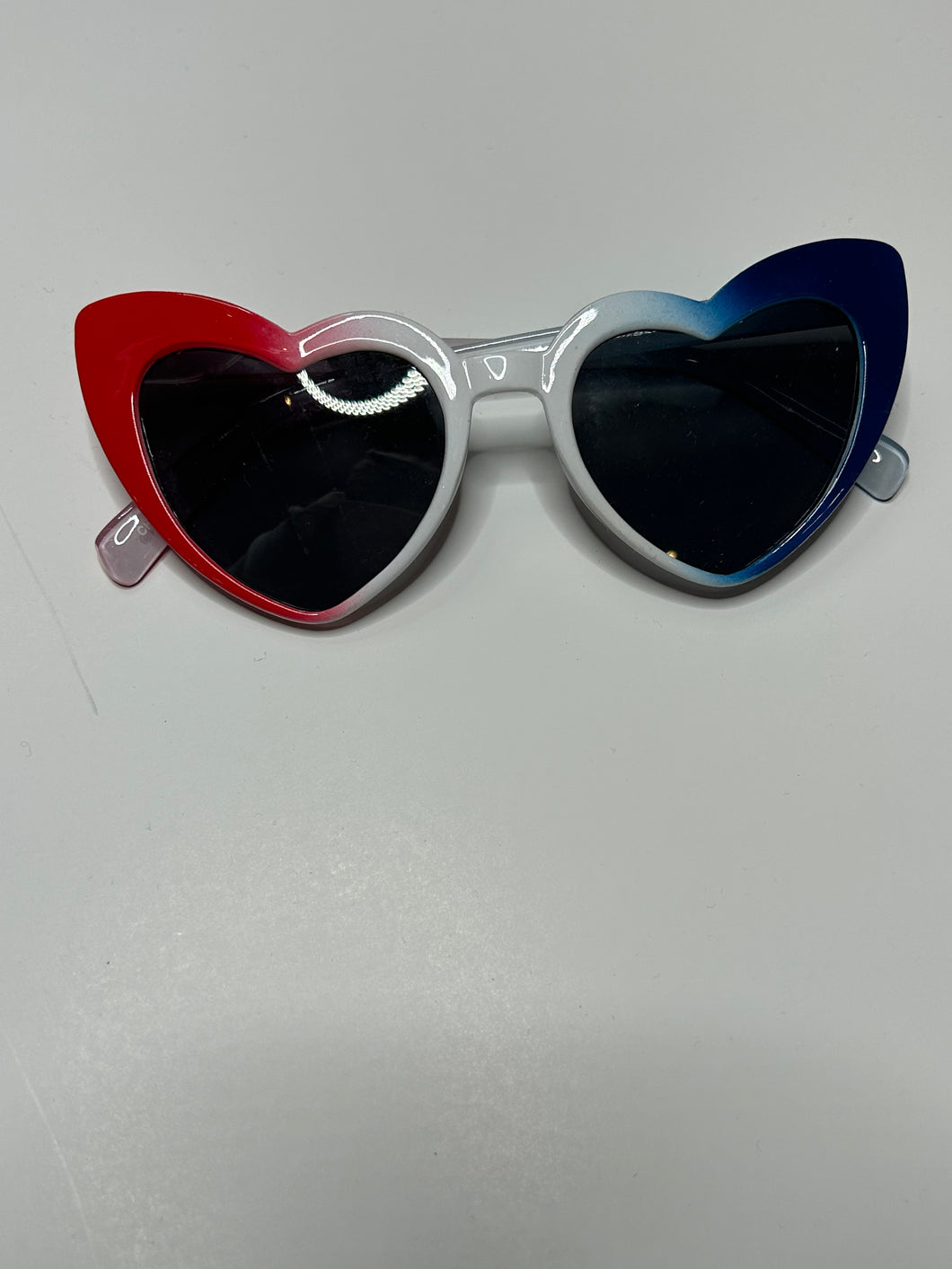 Red/White/Blue Pink Bulldog Sunglasses