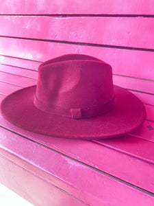 Maroon Pink Bulldog Hats, One Size