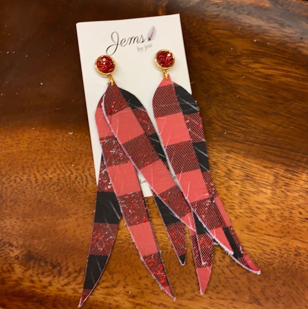 Jems by Jess Layered Feathers