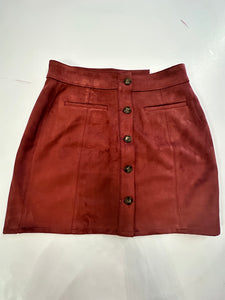 Maroon Maurices Skirt, 12