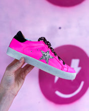 Load image into Gallery viewer, Skylar hot pink sneakers
