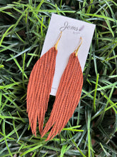 Load image into Gallery viewer, Jems by Jess Short Leather Feathers
