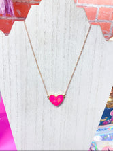 Load image into Gallery viewer, Large heart necklace
