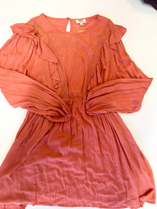 Coral Umgee Womens Dress, Large