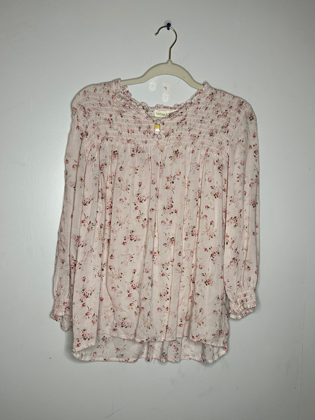 Floral Cynthia Rowley Womens Top, Medium