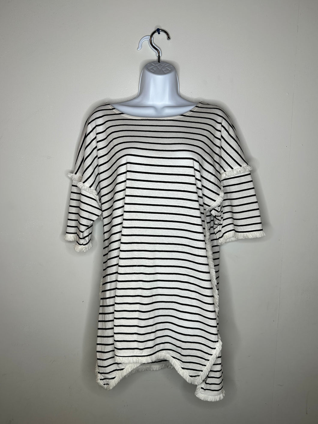 Stripes Pol Womens Dress, Large
