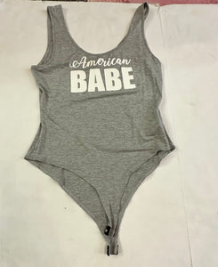 Gray charlotte rousse Bodysuit, Large