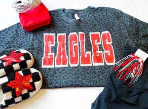 Red Eagles Leopard Tee