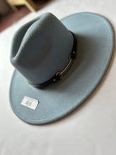 Load image into Gallery viewer, Light Blue Pink Bulldog Hats, One Size
