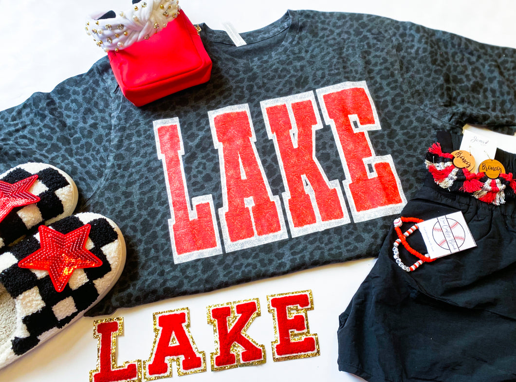 Lake Leopard Tee
