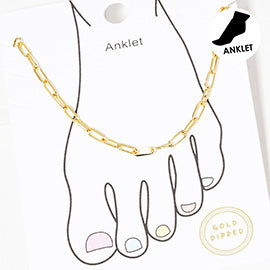 Metal Chain Anklets