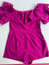Load image into Gallery viewer, Pink She and Sky Romper, Large
