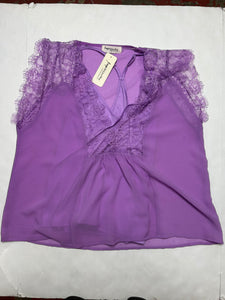 Purple Impressions Womens Top, Large