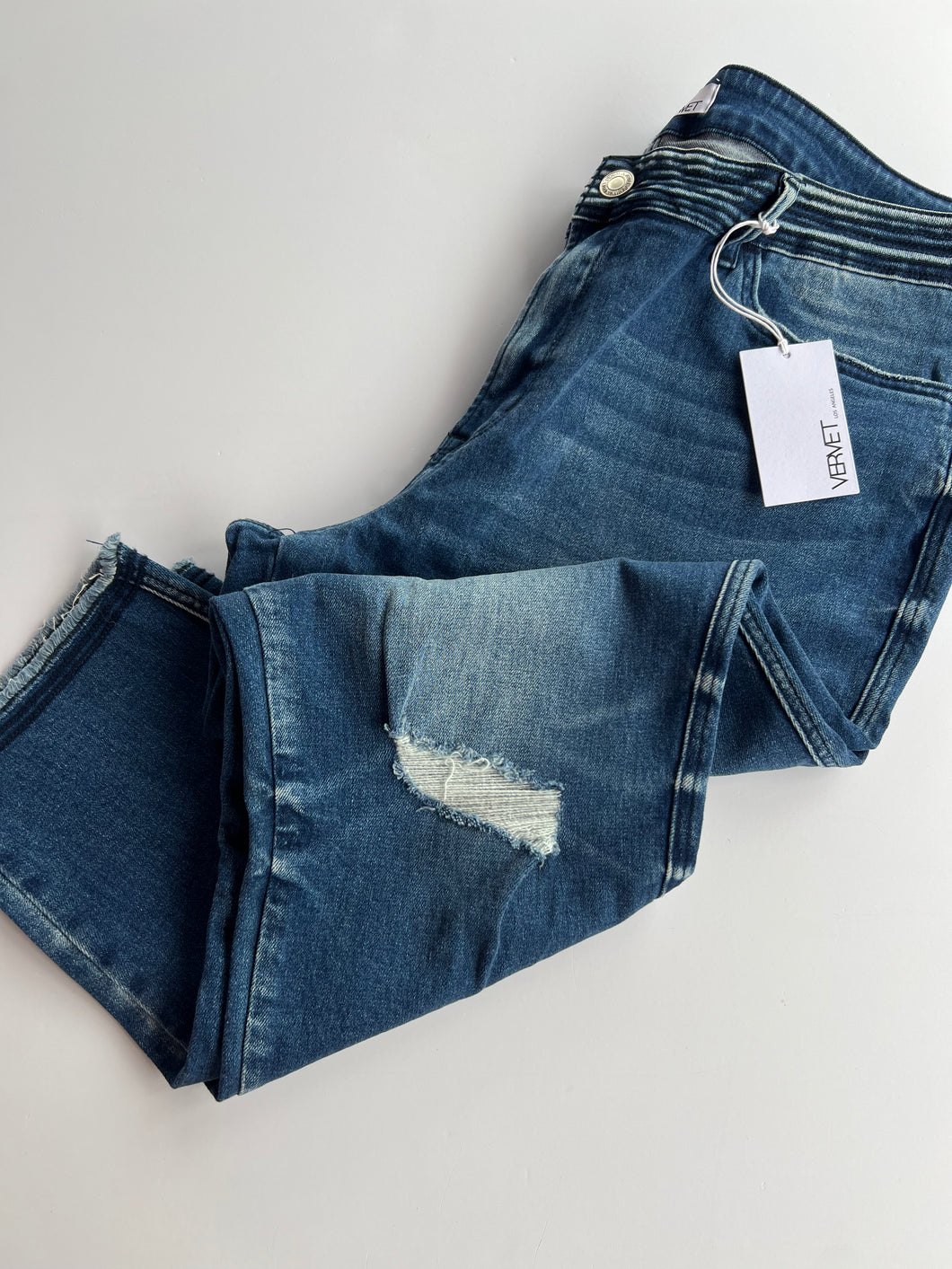 Denim light wash Vervet Jeans, 22