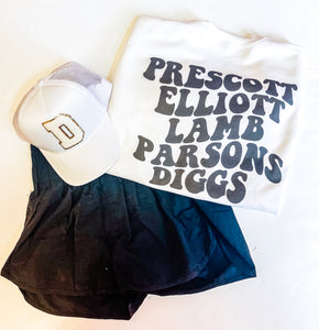 Cowboy pocket design w/names