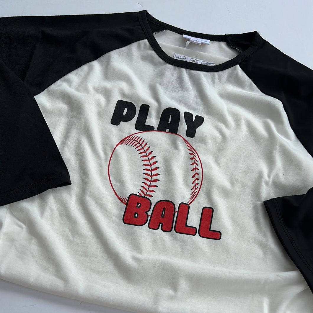 white Luluroe Womens Graphic Tee, Medium