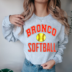 Softball Varsity Mascot Crewneck