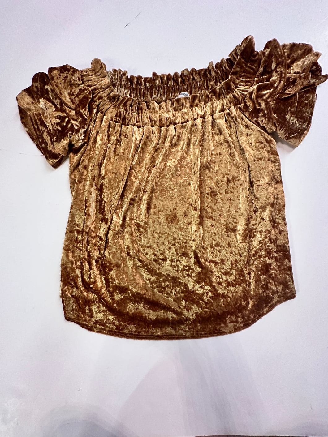 Velvet mustard Umgee Womens Top, Large