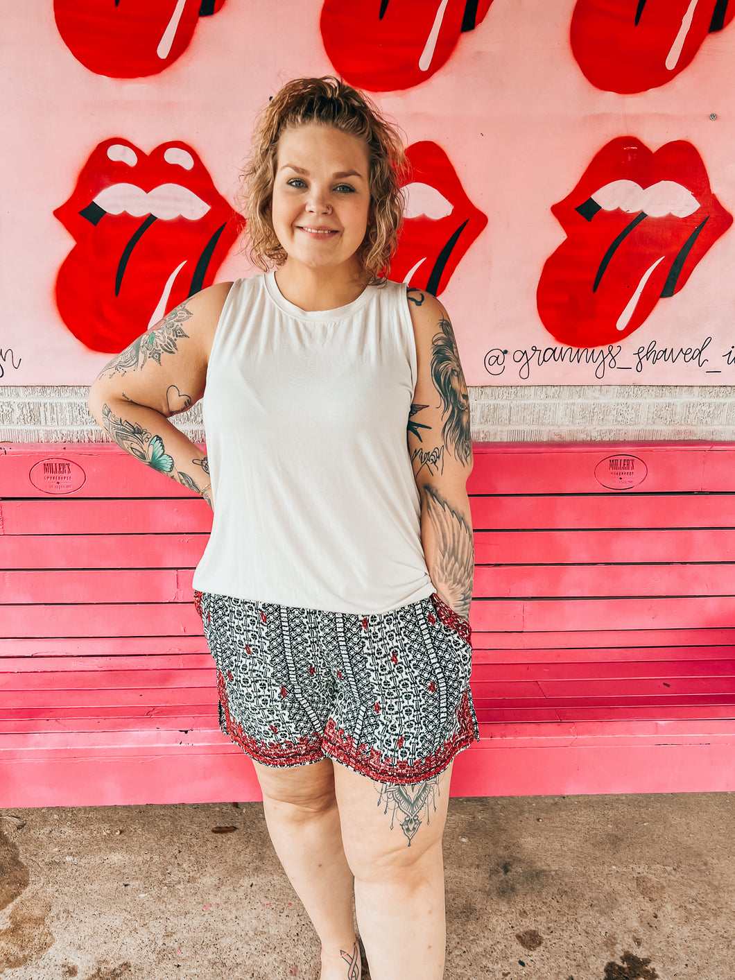 Black/White Gibson Latimer Shorts, XL