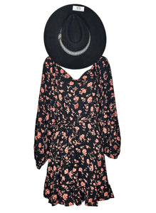 Floral Emory Wonder Womens Dress, 3XL