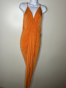 Orange Lulus Womens Dress, Large