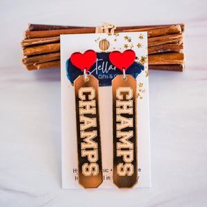 KC Acrylic Earrings